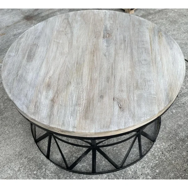Contemporary Round Coffee Table - Image 7