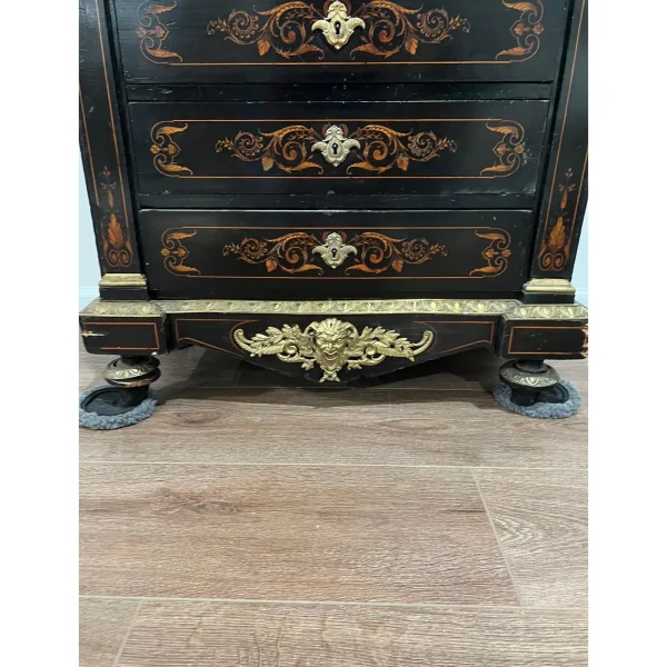 Antique Painted Asian Abattant - Image 7