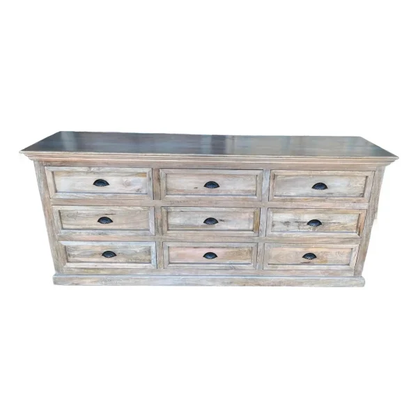 9-Drawer Media Dresser