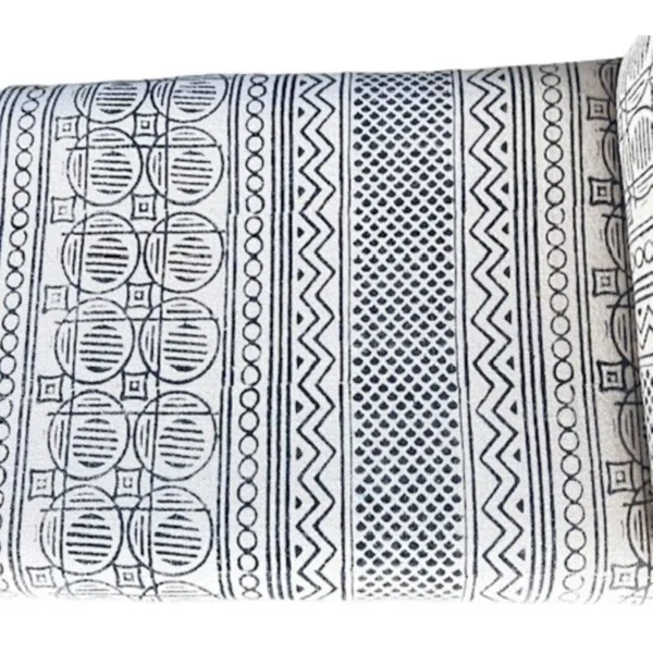 Aztec Upholstered Dining Bench With Cushion - Image 6