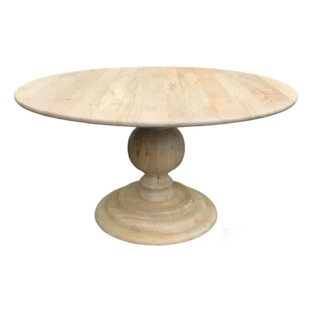 Coastal Farmhouse Round Dining Table