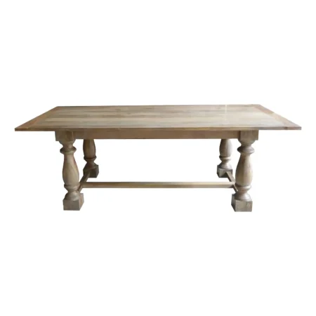 Country Farmhouse Trestle Dining Table