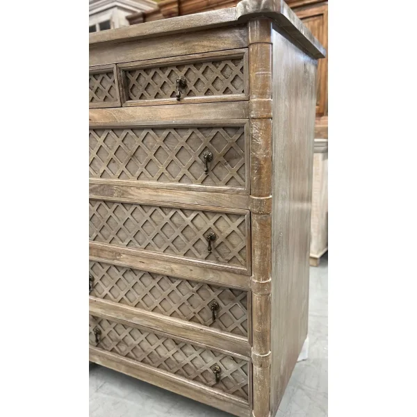 Country Farmhouse XL 12-Drawer Dresser - Image 5