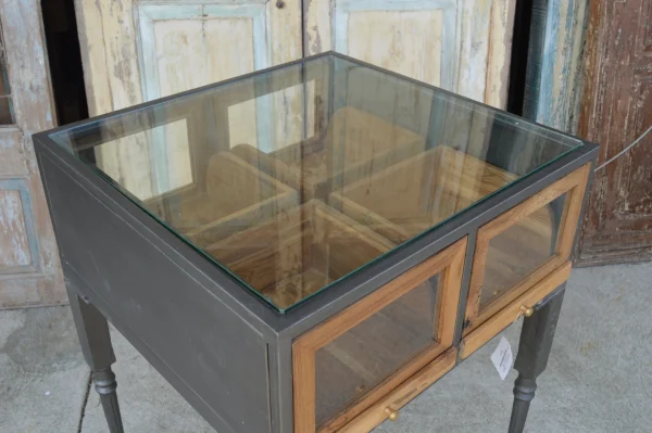 Industrial Display Cabinet Table - Image 4