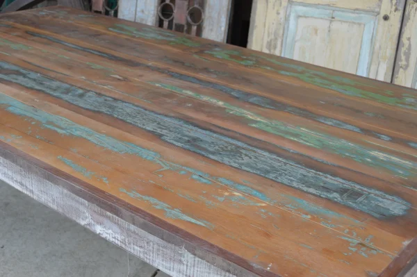 Rustic Farmhouse Dining Table - Image 6