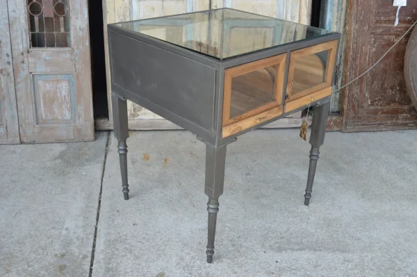 Industrial Display Cabinet Table - Image 2