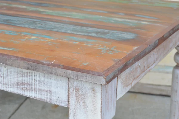 Rustic Farmhouse Dining Table - Image 5