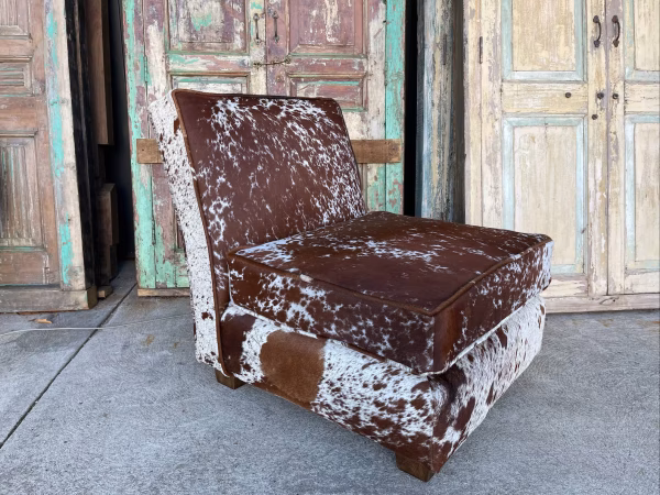 Leather Lounge Chair - Image 2