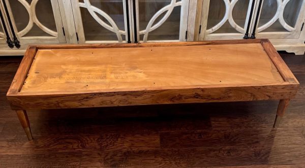 Upholstered Macrame Dining Table Bench - Image 6