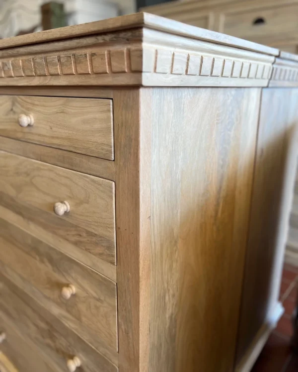 Coastal 11-Drawer Tall Dresser - Image 5