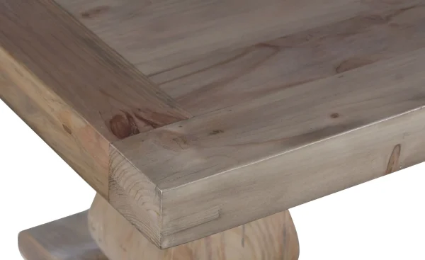 Rustic Trestle Dining Table - Image 5