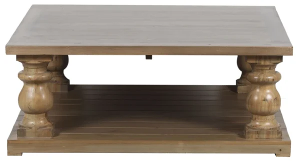 New Zealand Pine Coffee Table - Image 2