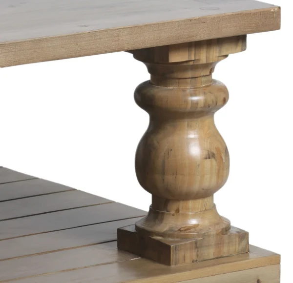 New Zealand Pine Coffee Table - Image 5