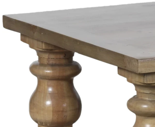 Rustic Square Coffee Table - Image 5