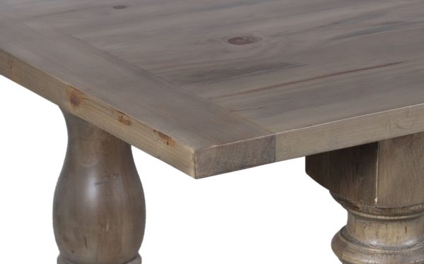 Farmhouse Trestle Dining Table - Image 4