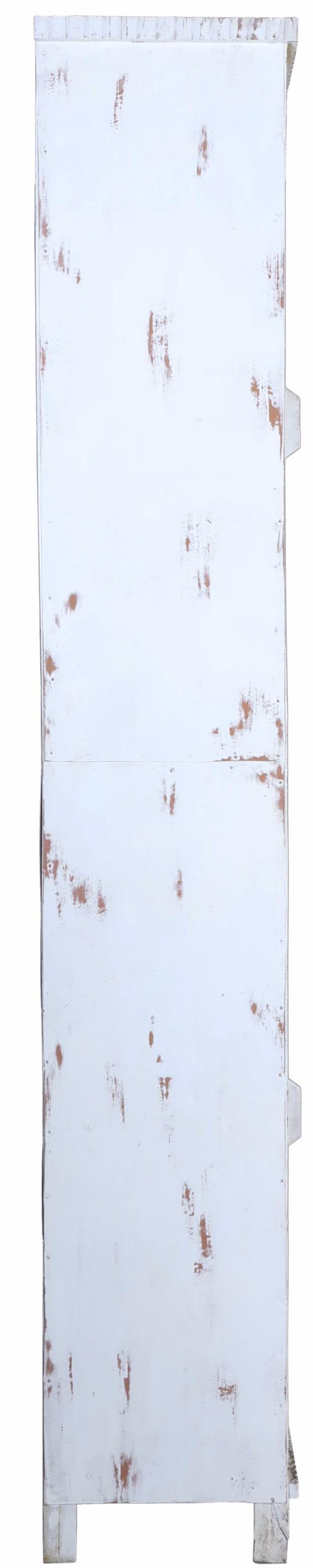 8' Tin Frame Farmhouse Sliding Glass Door Pantry Cupboard - Image 5