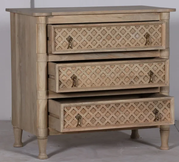 Rustic 3-Drawer Bachelor’s Chest - Image 2