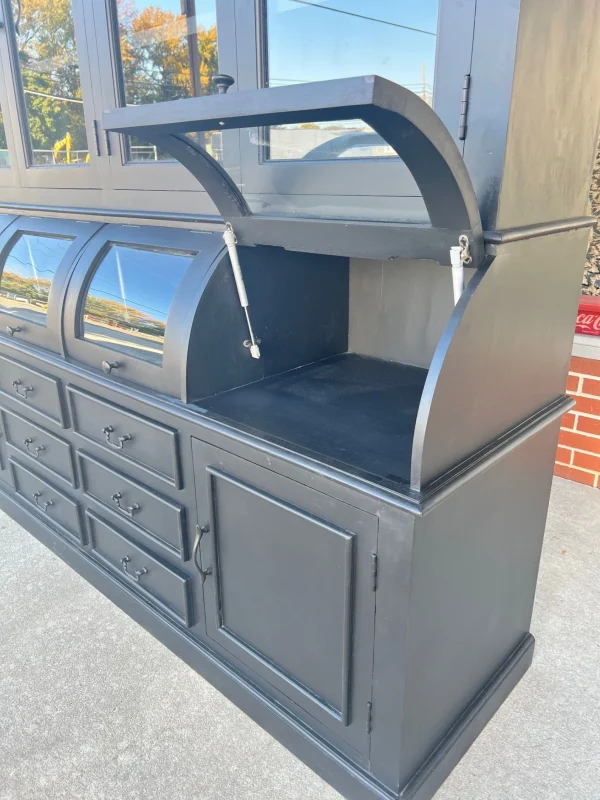 Modern Farmhouse Glass Door Hutch - Image 4