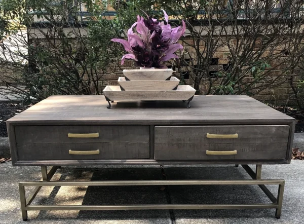 Mid-Century Modern Style Coffee Table - Image 2