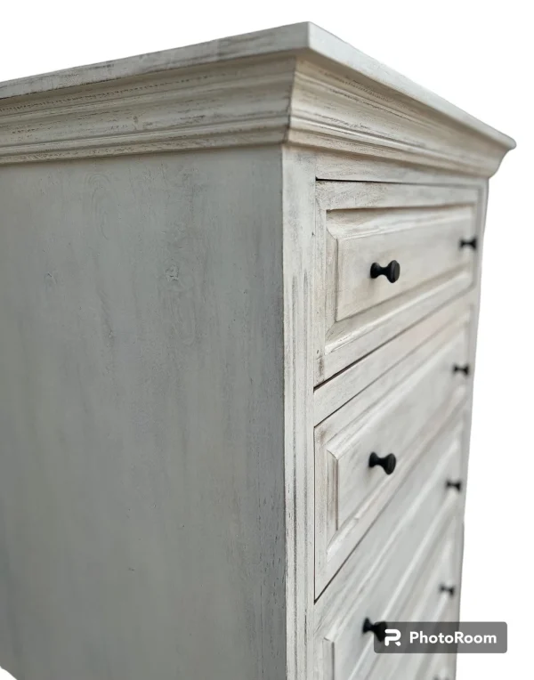 Shaker Style 5-Drawer Tallboy Dresser - Image 2