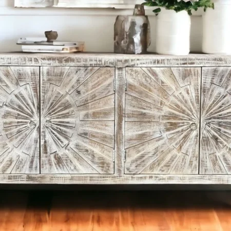 Coastal Boho 6' Sunburst Media Console