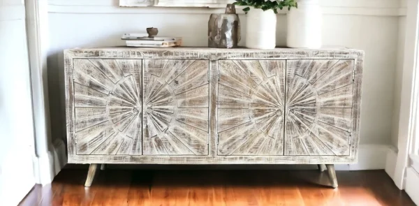 Coastal Boho 6' Sunburst Media Console