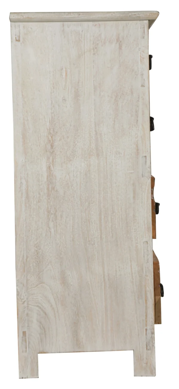 Coastal Boho 6' Mango Wood Buffet Sideboard - Image 5