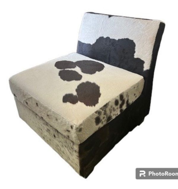 Southwestern Hair-on-Hide Lounge Chair - Image 5