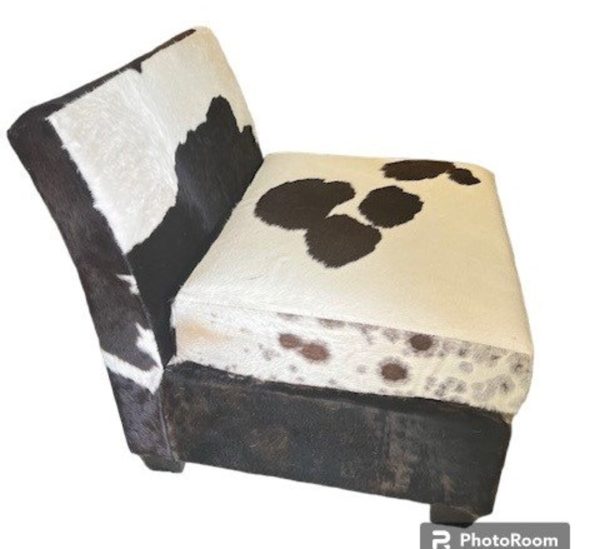 Southwestern Hair-on-Hide Lounge Chair - Image 3