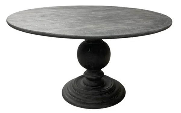 French Country Farmhouse Round Dining Table - Image 3