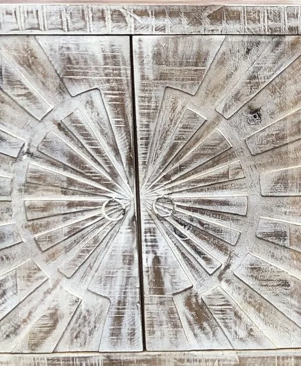 Coastal Boho 6' Sunburst Media Console - Image 4