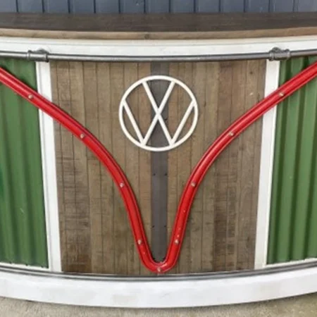 VW Indoor Outdoor Liquor Wine Bar Cabinet