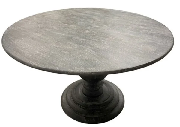 French Country Farmhouse Round Dining Table - Image 2