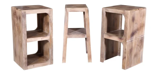 Set of 3 Novelty Bar Counter Stools - Image 5