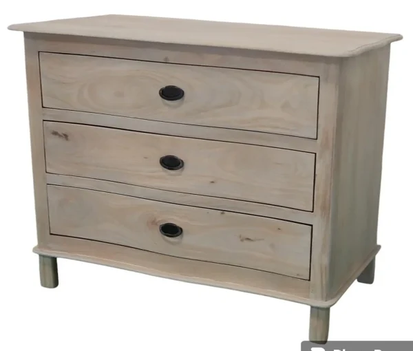 Coastal 3-Drawer Bachelor’s Chest - Image 2