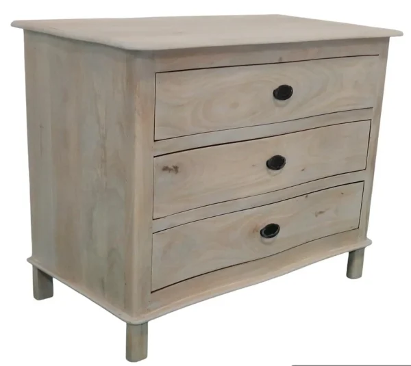 Coastal 3-Drawer Bachelor’s Chest - Image 3