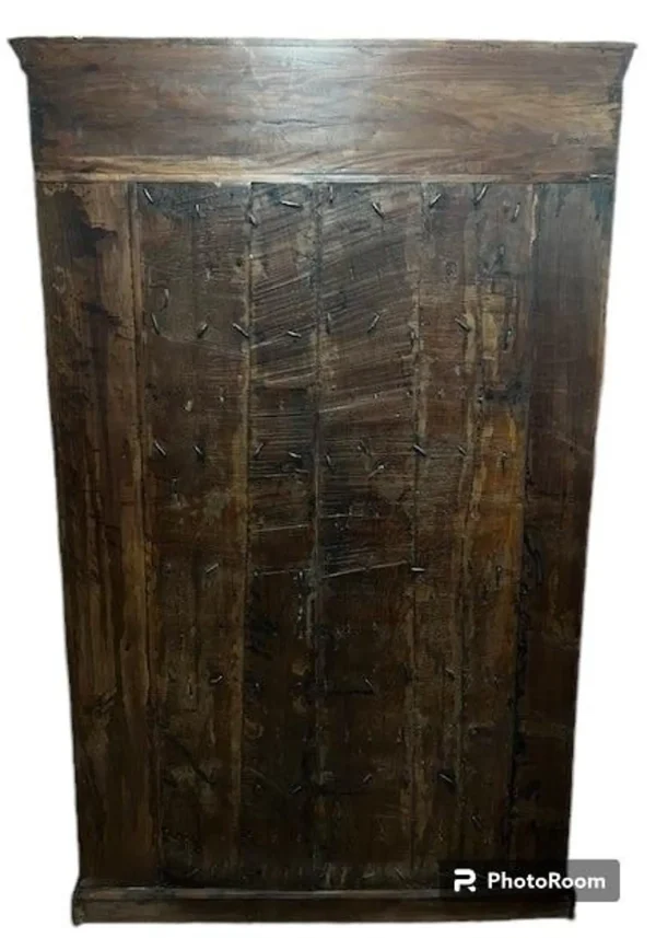 Solid Wood With Glass Shelf Bookcase - Image 9