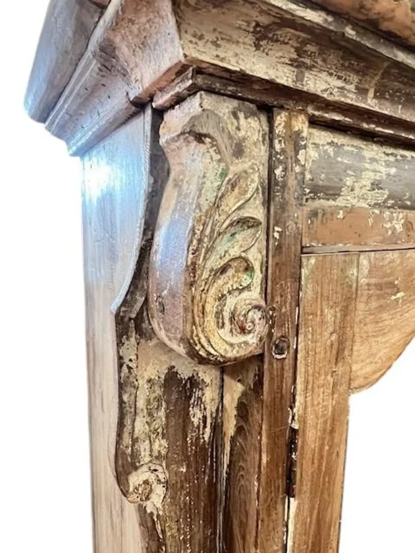 Farmhouse Reclaimed Wood Accent Cabinet - Image 7