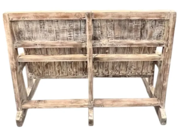 Ooak Rustic Reclaimed Timber School Desk - Image 5