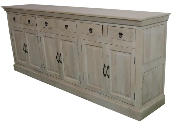 Modern Country Farmhouse Rustic Driftwood Credenza - Image 2