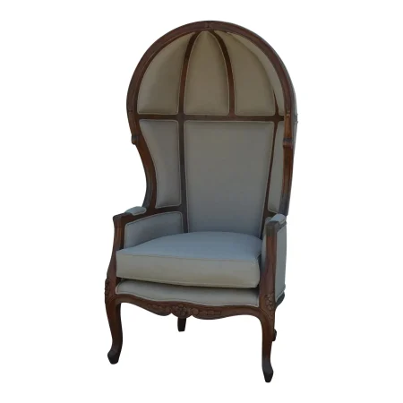 Louis XV French Canopy Throne Armchair