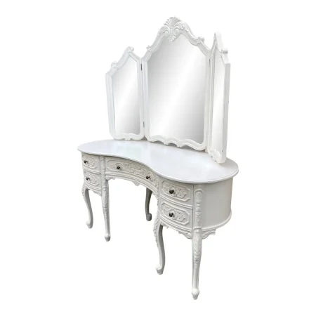 Shabby Chic French King Louis Vanity Desk