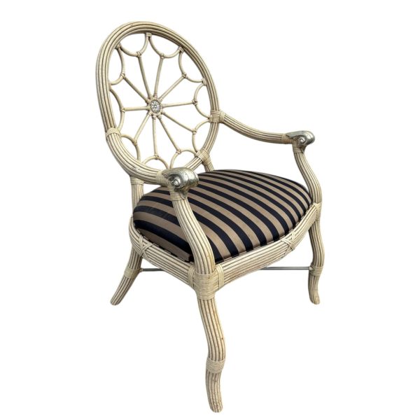 Rattan Ferguson Copeland, Ltd. Vintage Side Chair - Image 2