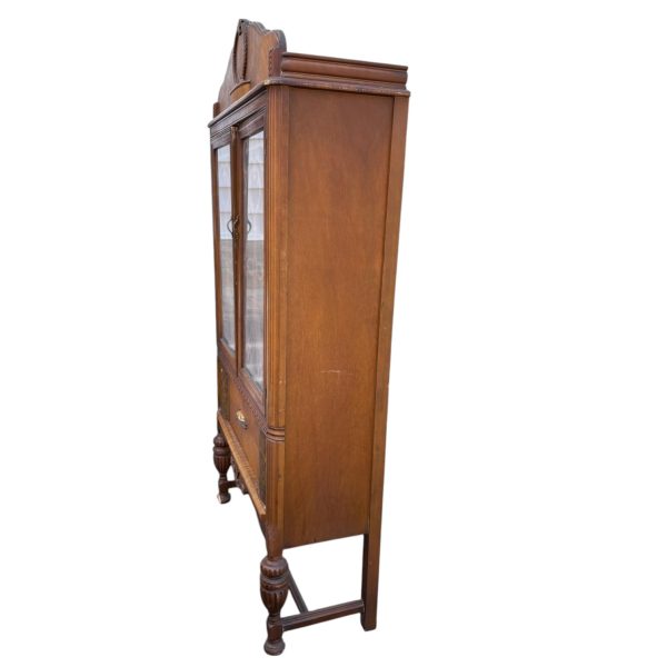 Vintage Antique China Cabinet - Image 2