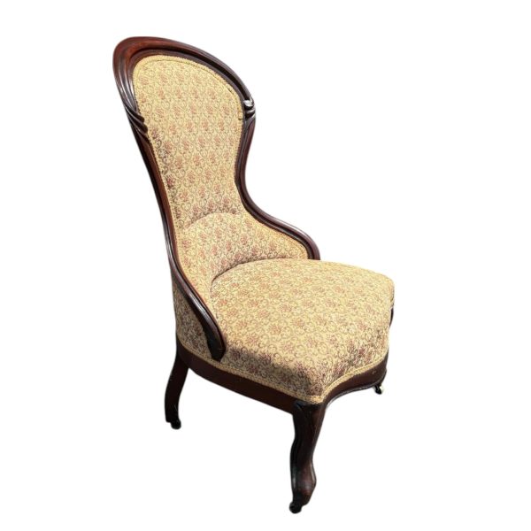 Antique French Provincial Style Side Chair - Image 3