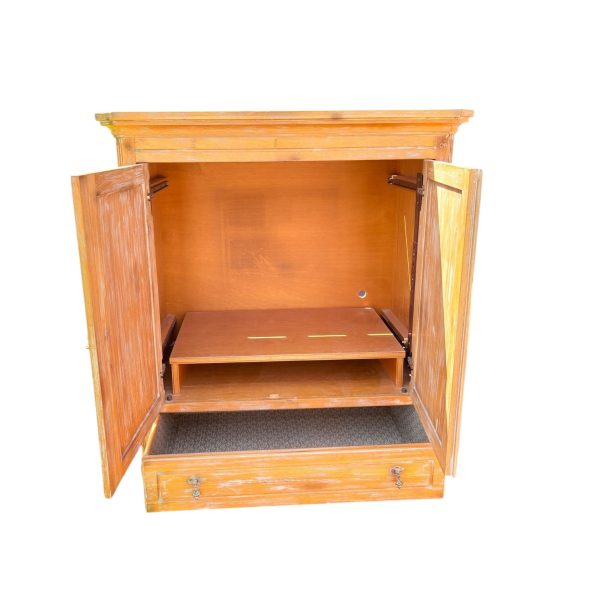 Blonde Oak Guido Michele for Bloomingdales Cabinet - Image 3
