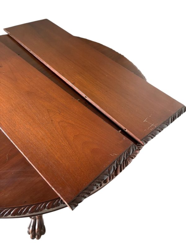 Antique 1930s Empire Style Dining Table - Image 5